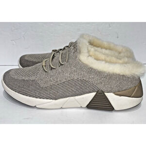 Mark Nason Shoes 11 Easy Slip On Fur Sherpa Beige